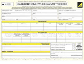 Gas Safety Cert